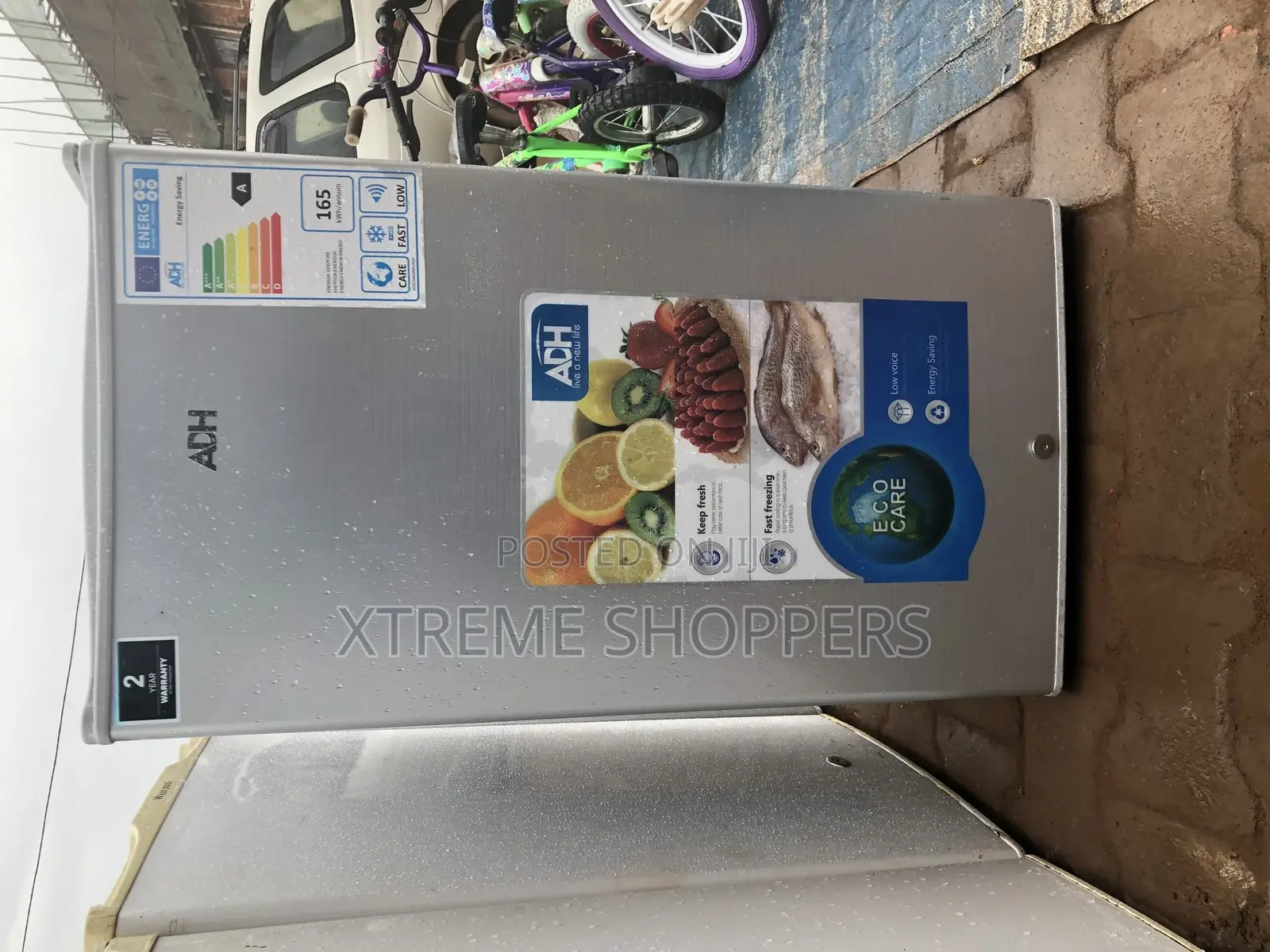 Single Door Top Fridge/ Refrigerator ADH 120liters