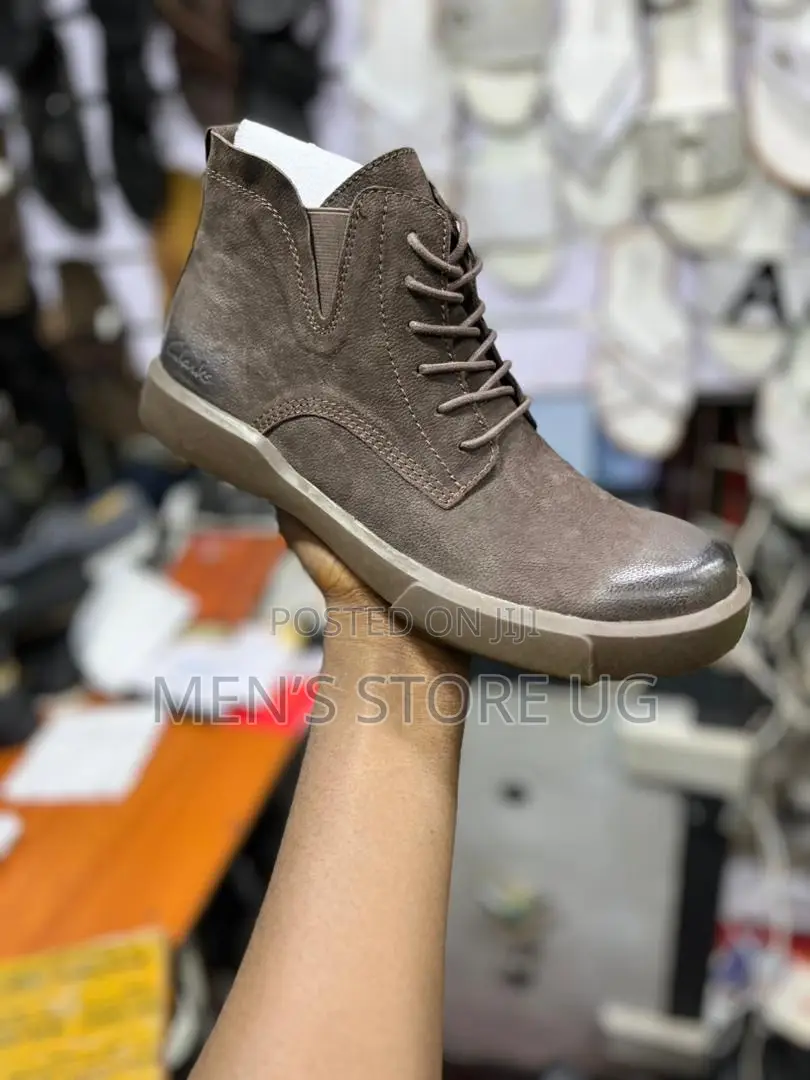 Men’S Clarks Genuine Leather Casual Gentle Boot Shoes