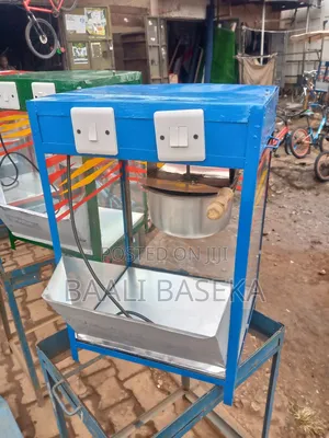 Blue Popcorn Machine