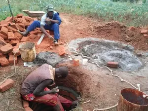Down Water Drilling Process