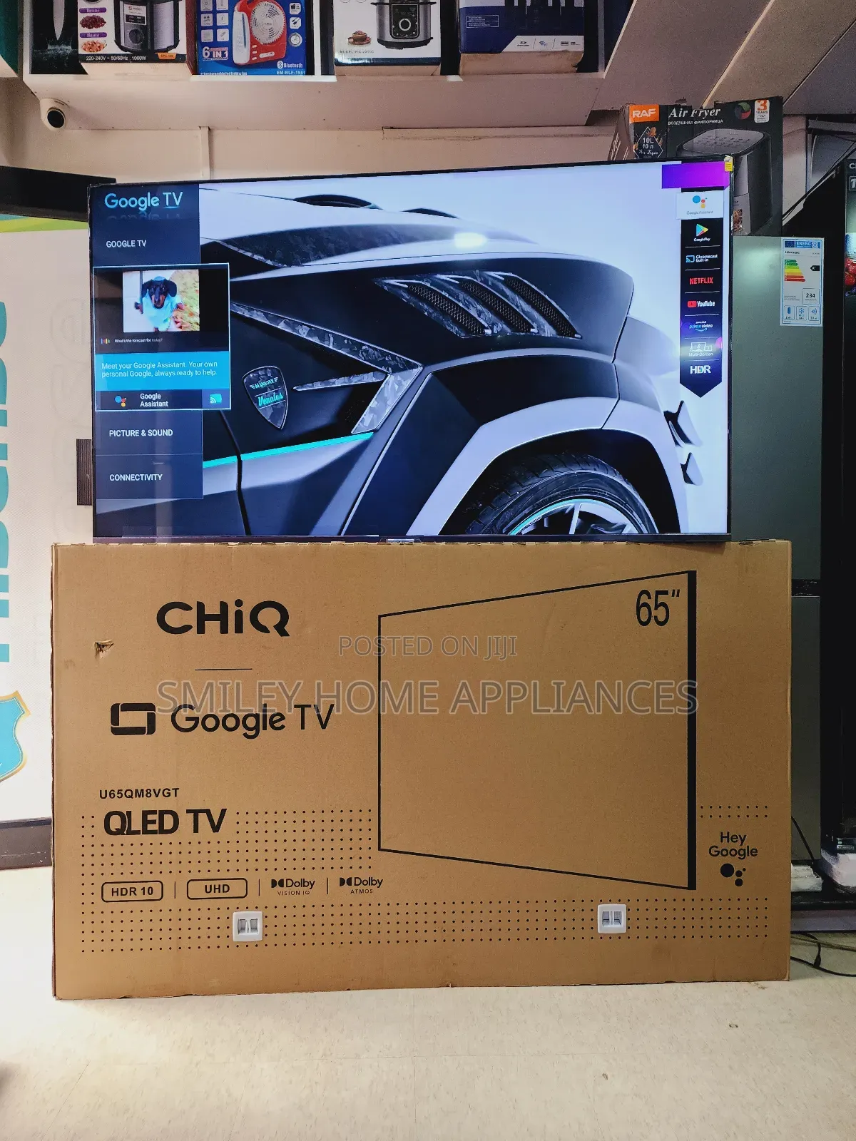 Chiq 65inches Qled Android Tv