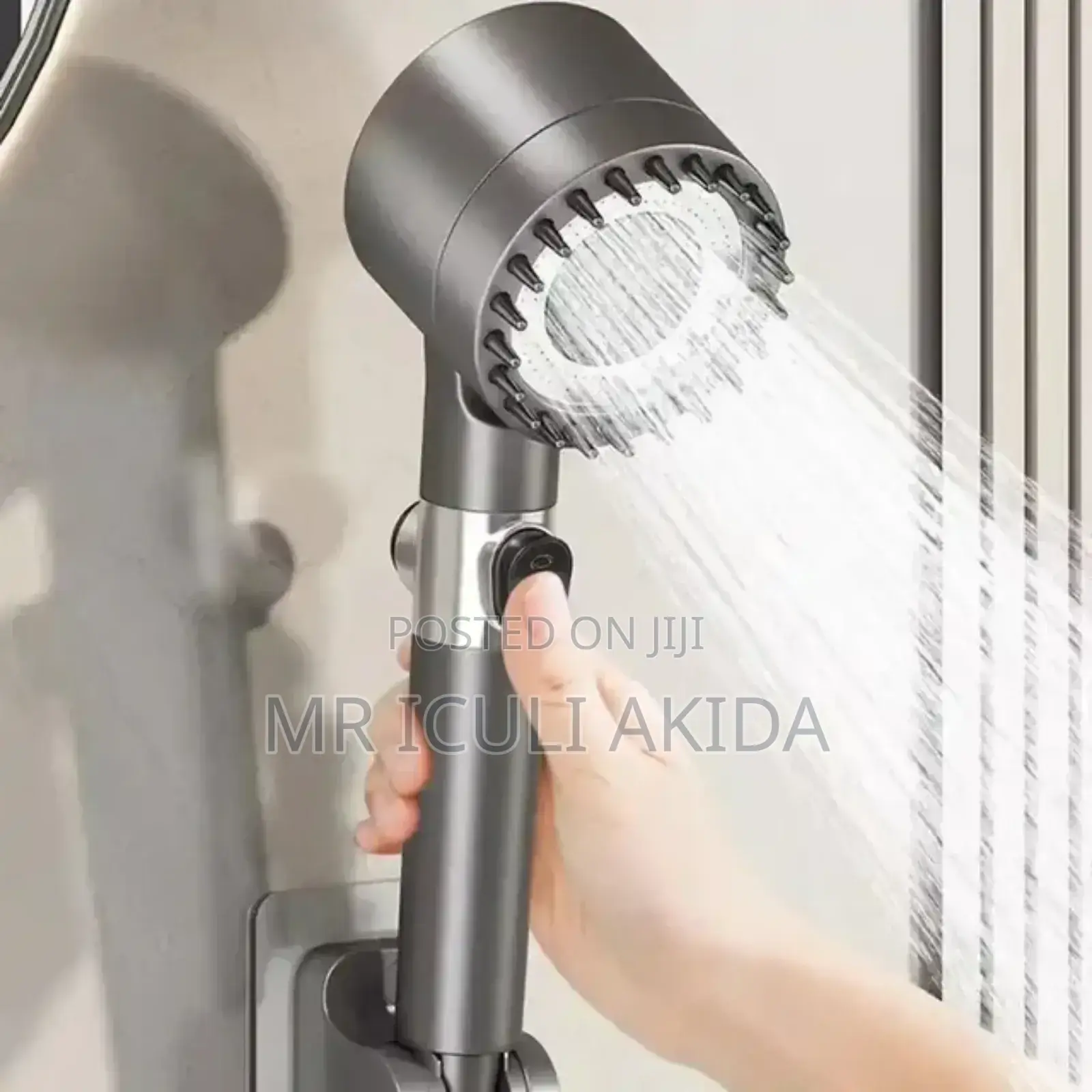 Super Water Filter Strong Turbo Presure Charged Shower Head