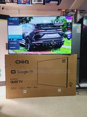 Brand New Frameless Chiq 65inches Google Tv