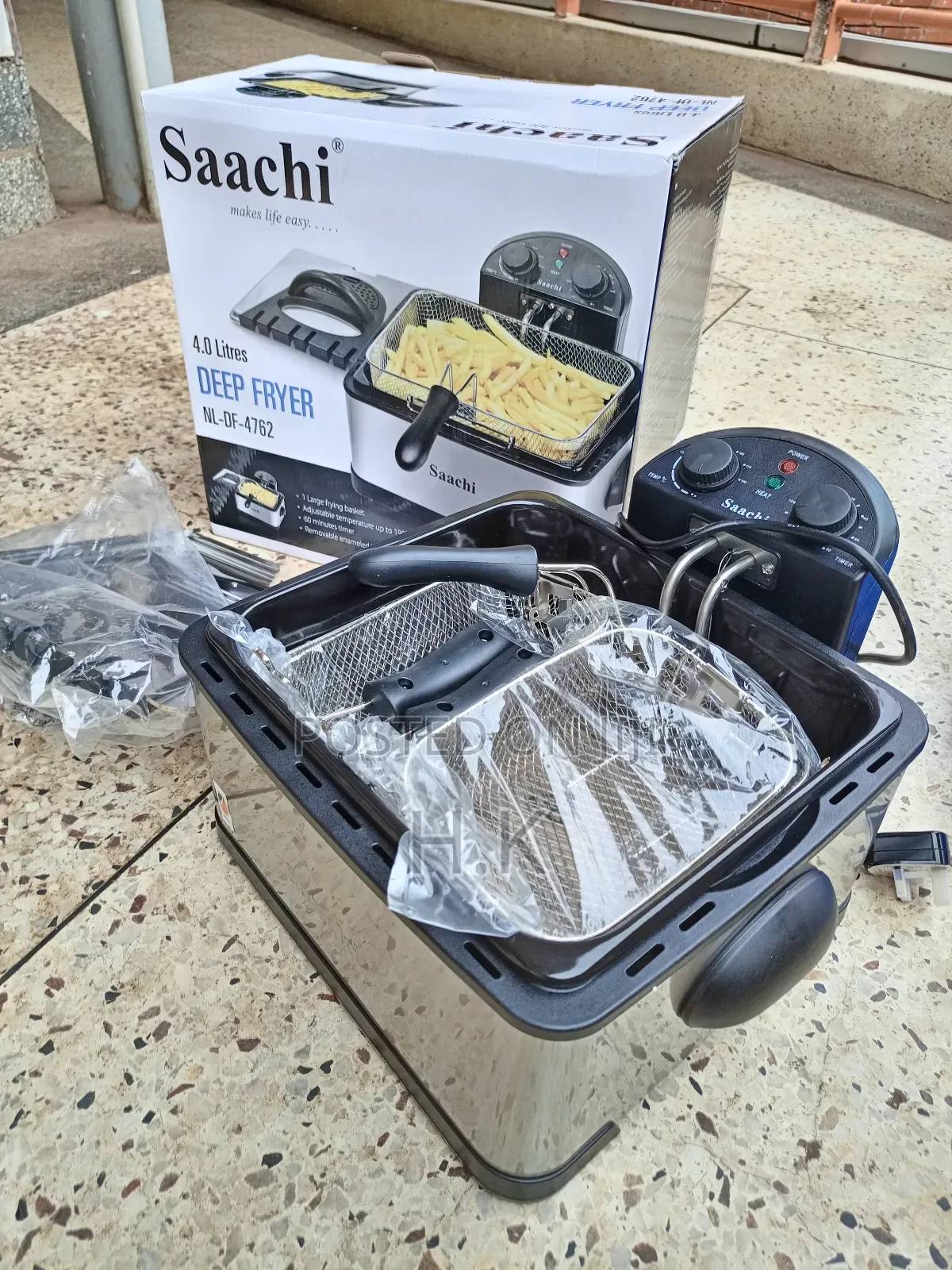 Saachi 4L Deep Fryer, NL-DF-4762