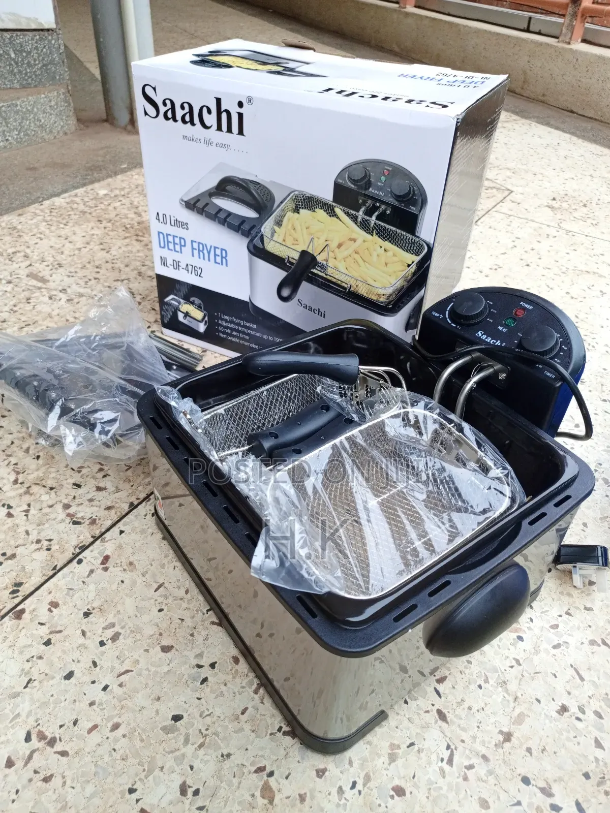 Saachi 4L Deep Fryer, NL-DF-4762