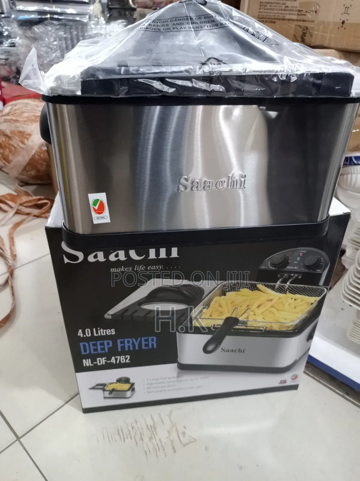 Saachi 4L Deep Fryer, NL-DF-4762
