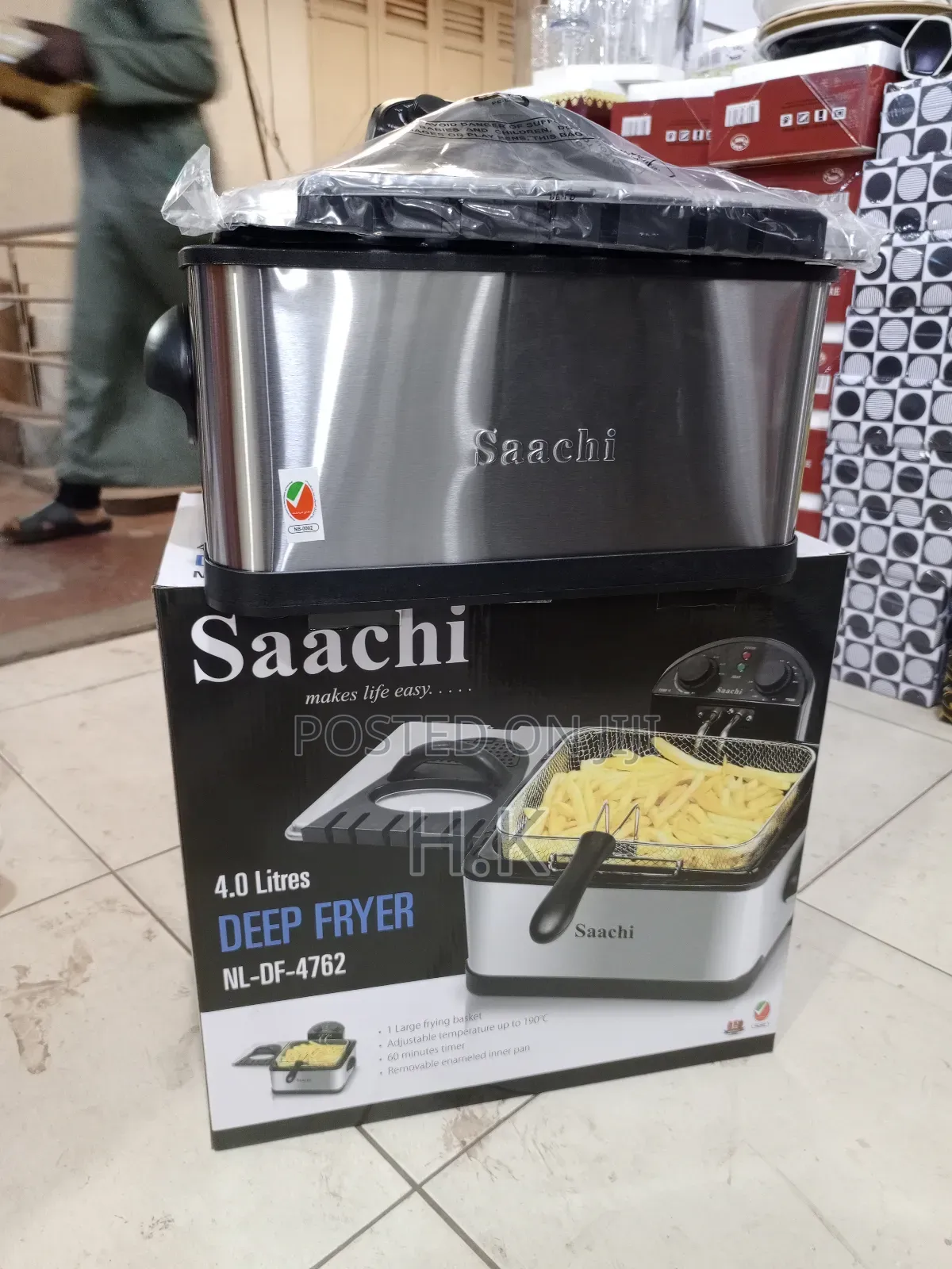 Saachi 4L Deep Fryer, NL-DF-4762