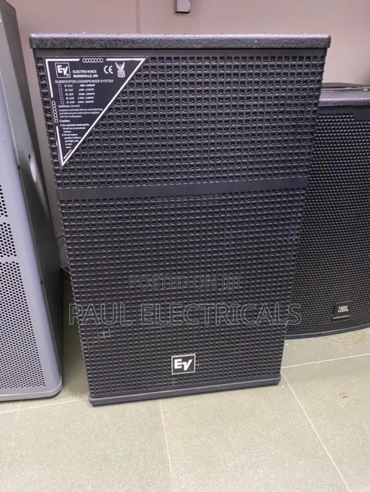 Electro Voices Top Speaker
