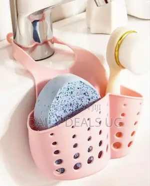 Pink Silicone Sink Hanging