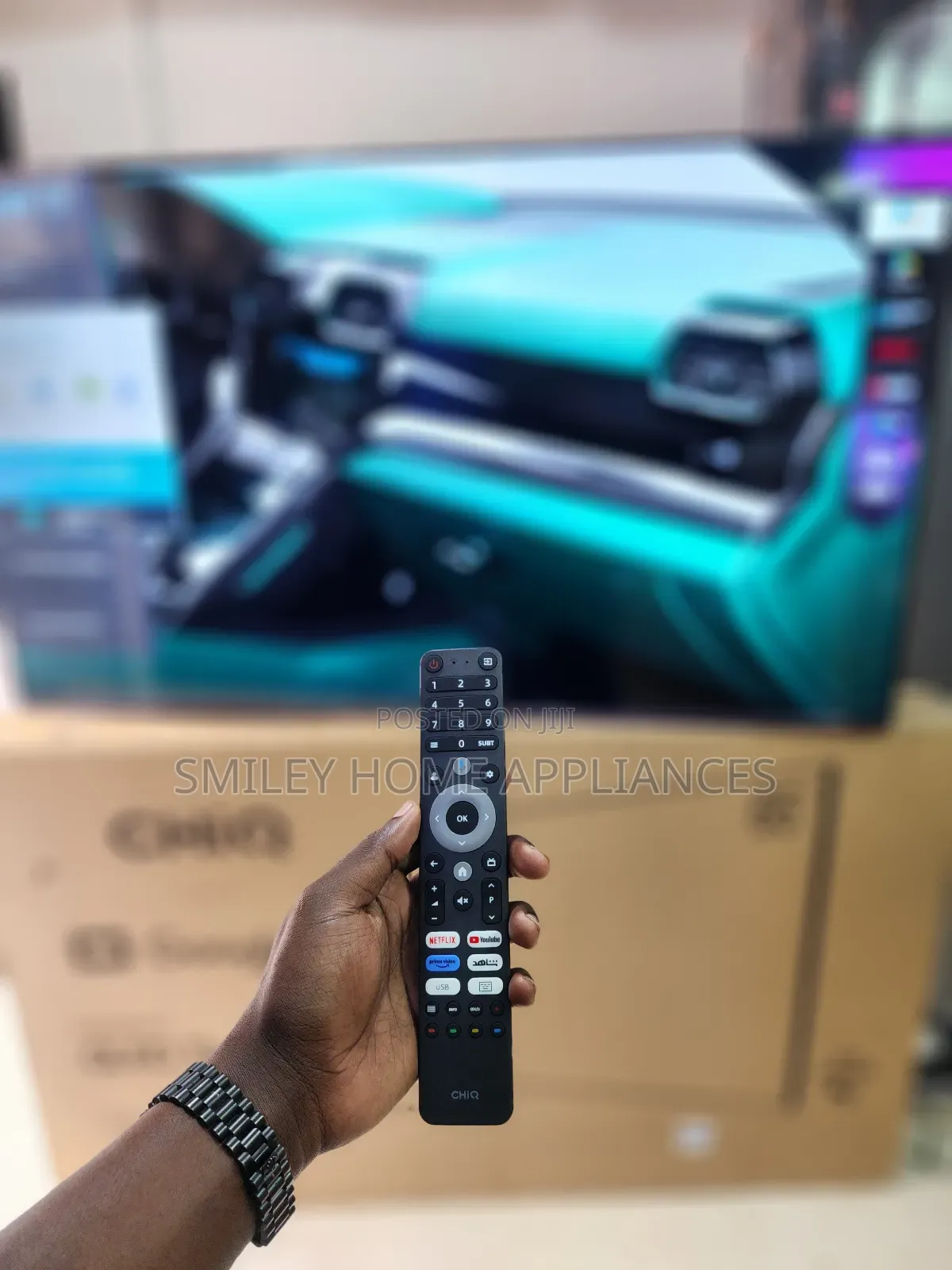 Newly Imported Chiq Qled 65inches Smart Tv