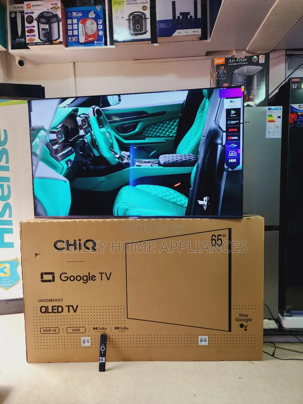 2024 Chiq Qled 65inches Android Tv