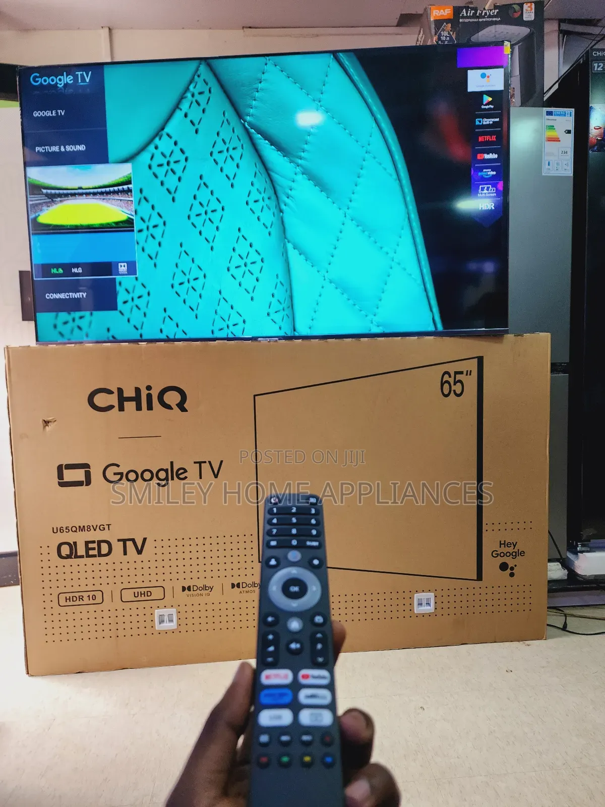 65inches Qled Series Chiq Android Tv on Promotional Offer