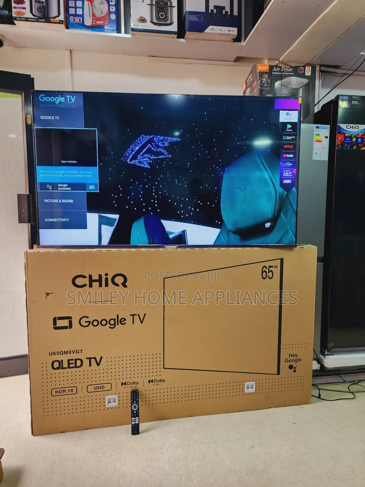 65inches Qled Series Chiq Android Tv on Promotional Offer