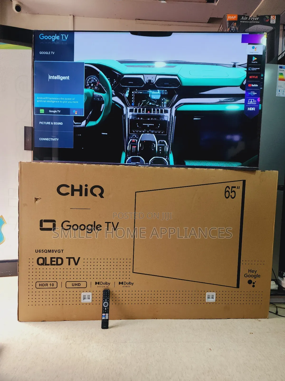 65inches Qled Series Chiq Android Tv on Promotional Offer