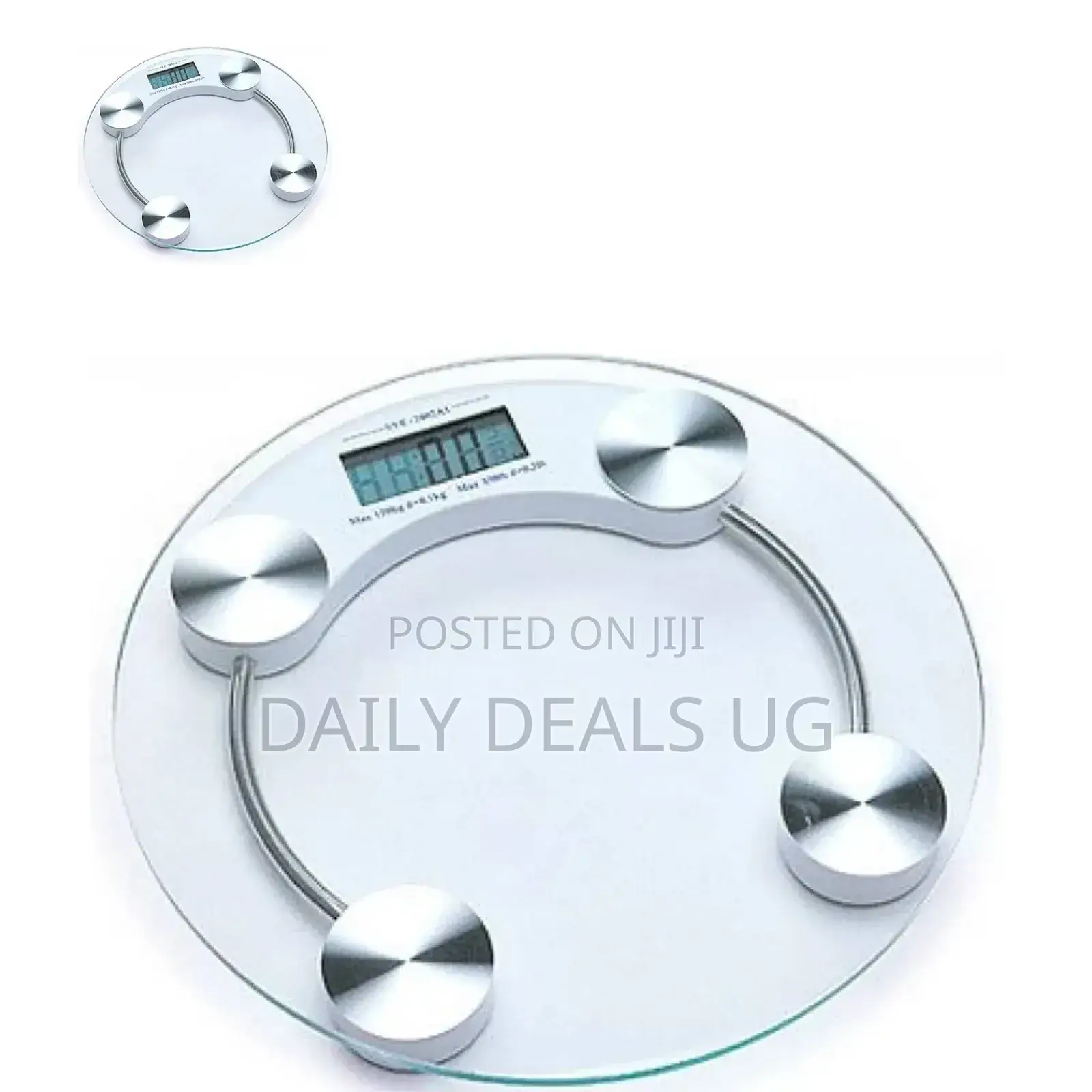 Glass Round Bathroom Scale