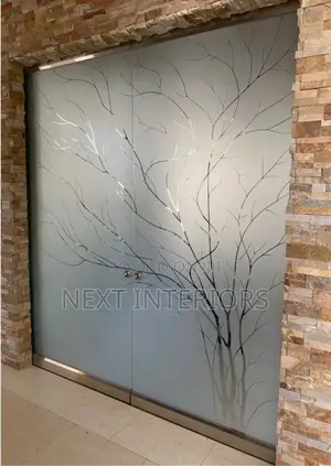 Photo - Flameless Glass Door