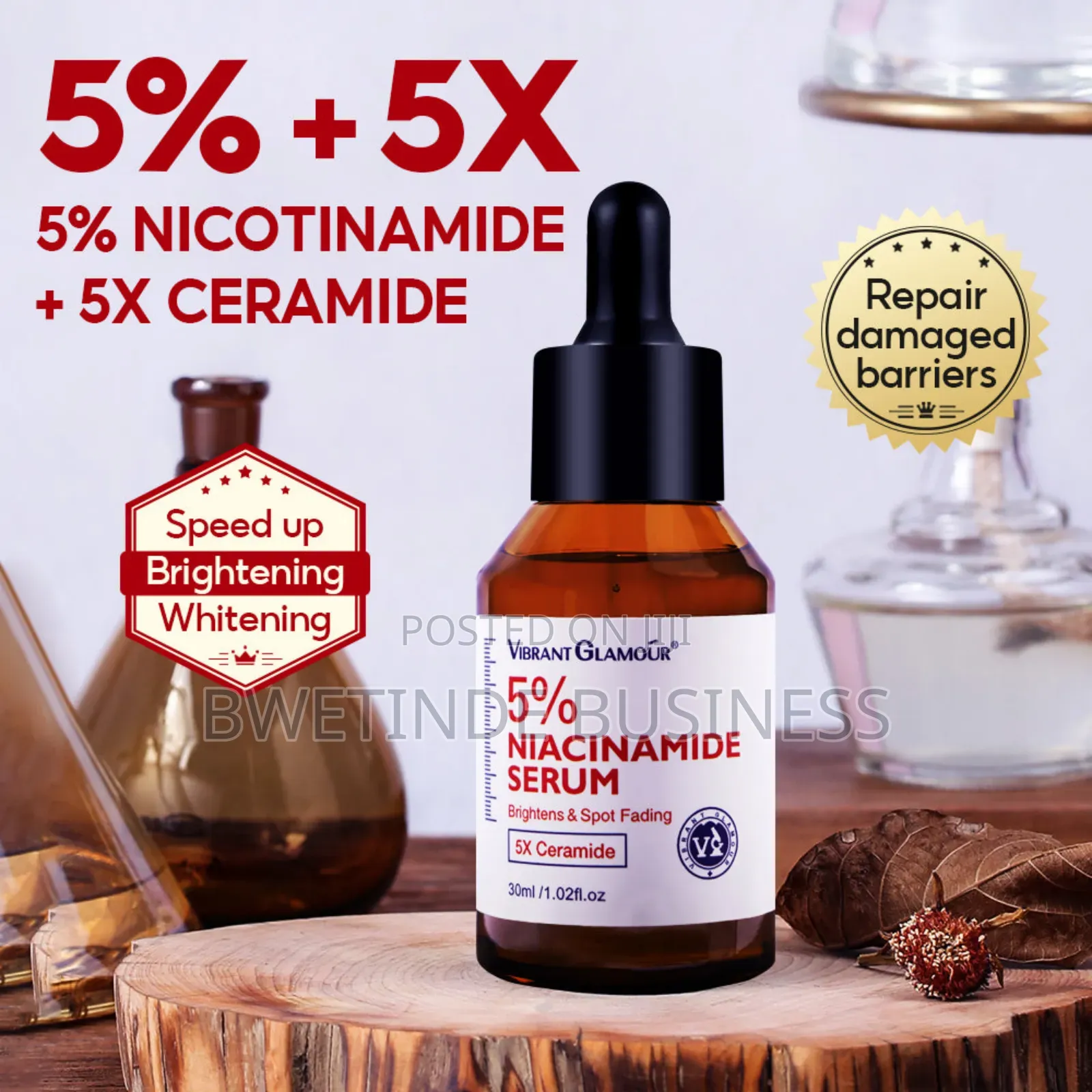 Niacinamide Brightening Black Spot Fading Serum