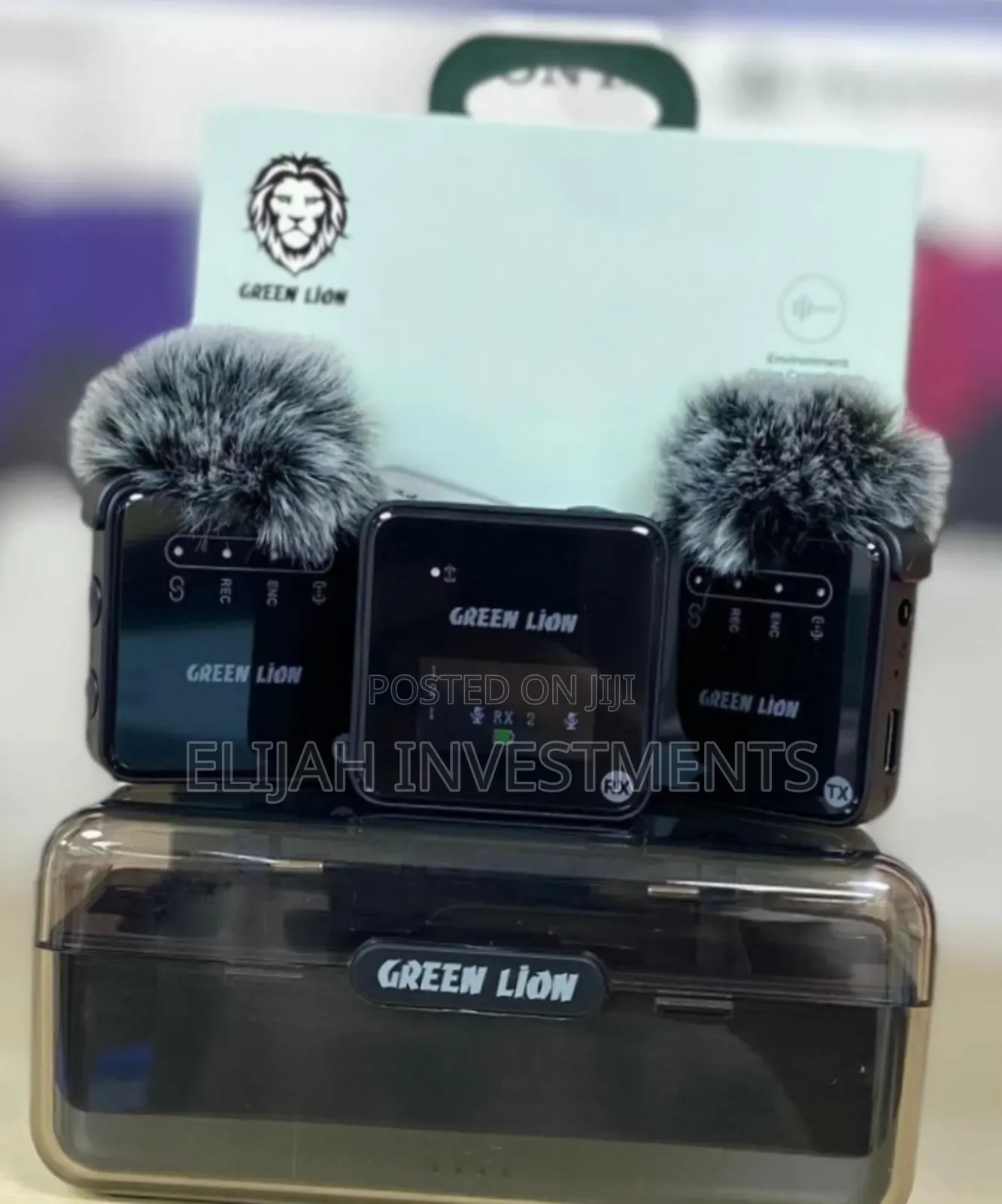 Brand New Green Lion Wireless Microphone