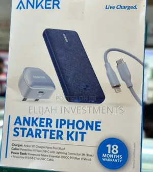 Brand New Anker iPhone Starter Kit With 20w Adpter