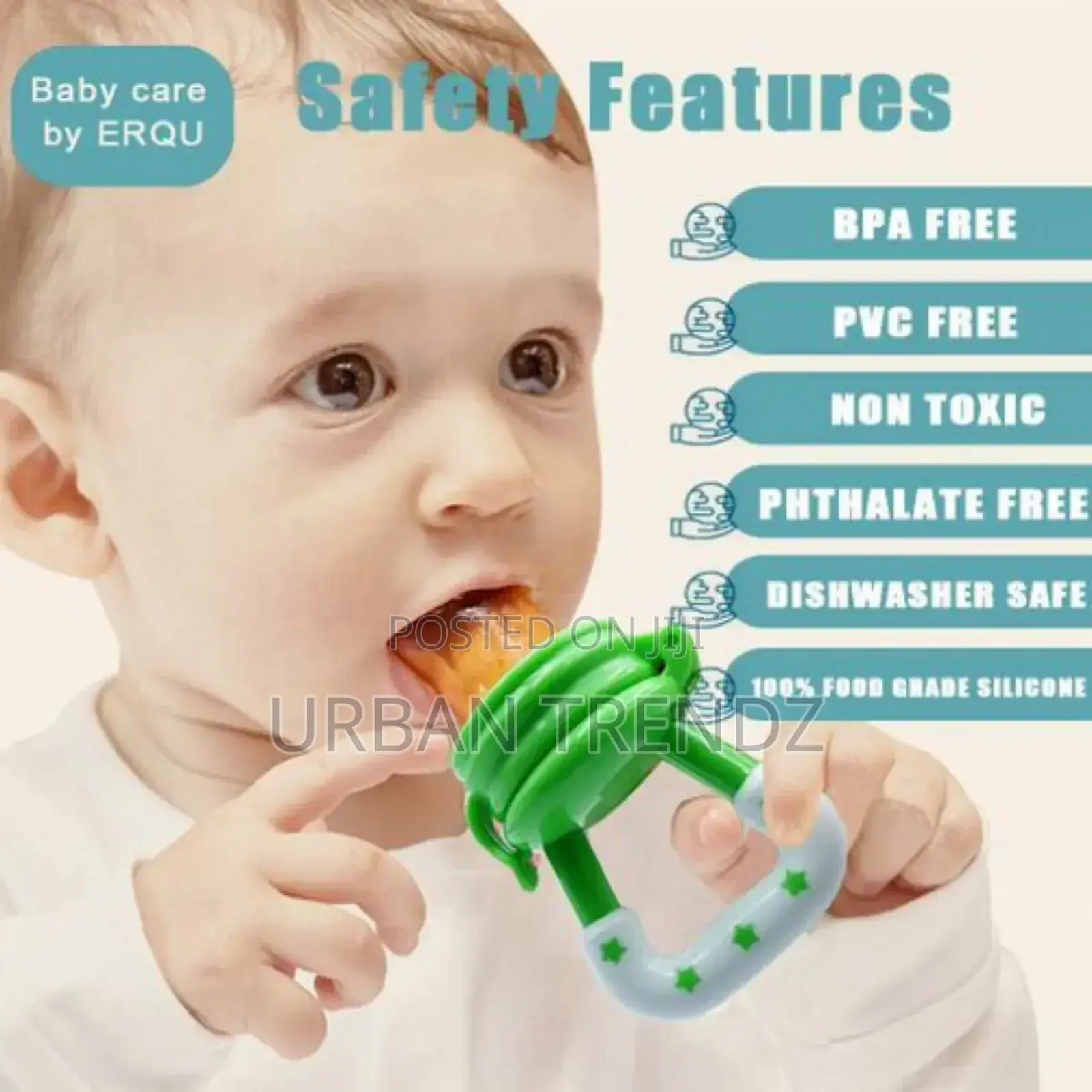 Baby Fresh Fruit Food Feeder Nibbler Pacifier Nippletraining
