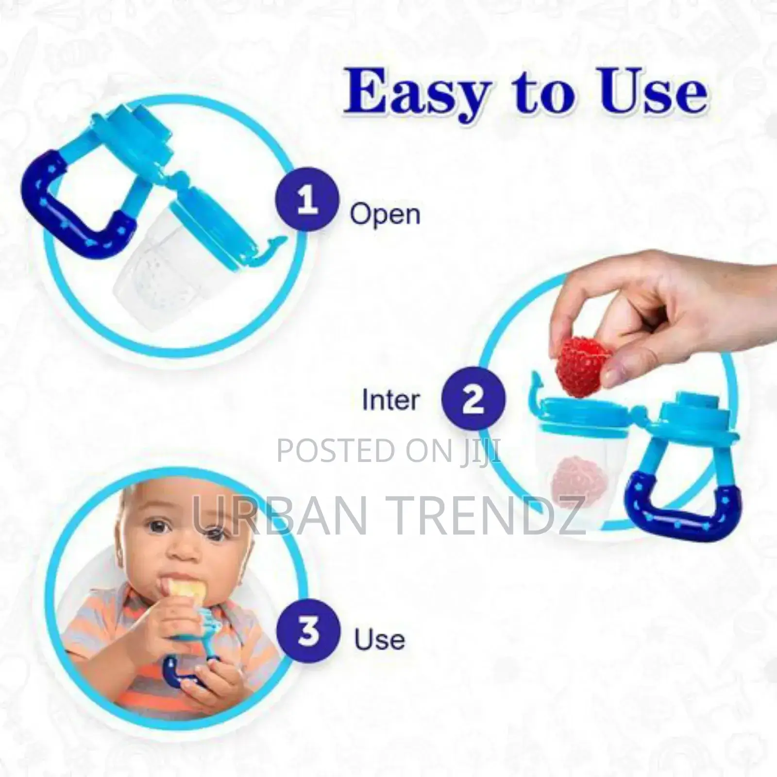 Baby Fresh Fruit Food Feeder Nibbler Pacifier Nippletraining