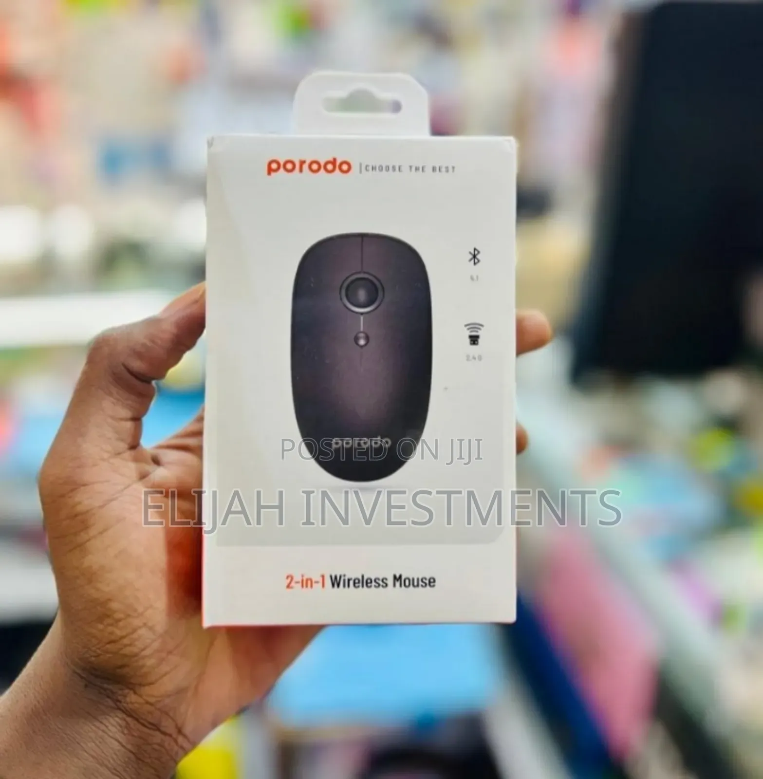 Brand New Porodo 2 in 1 Wireless Mouse