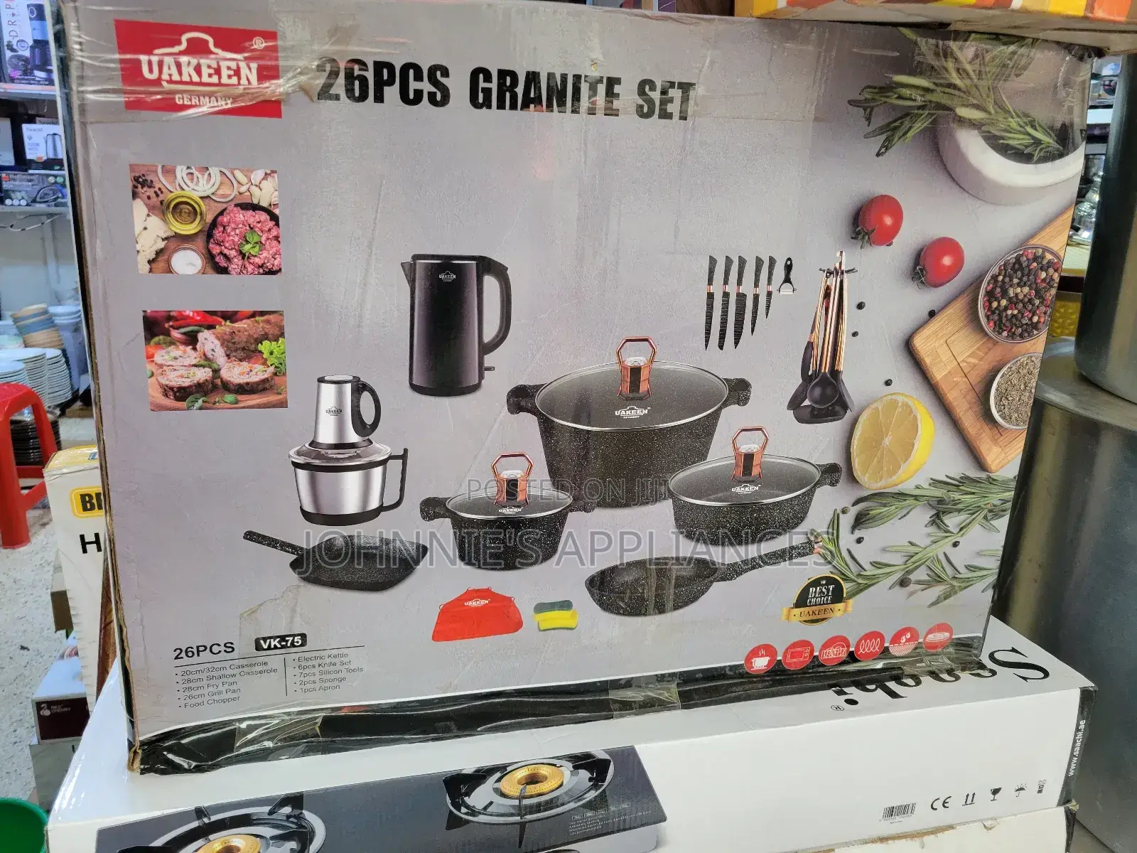 Granite Cooking Saucepans