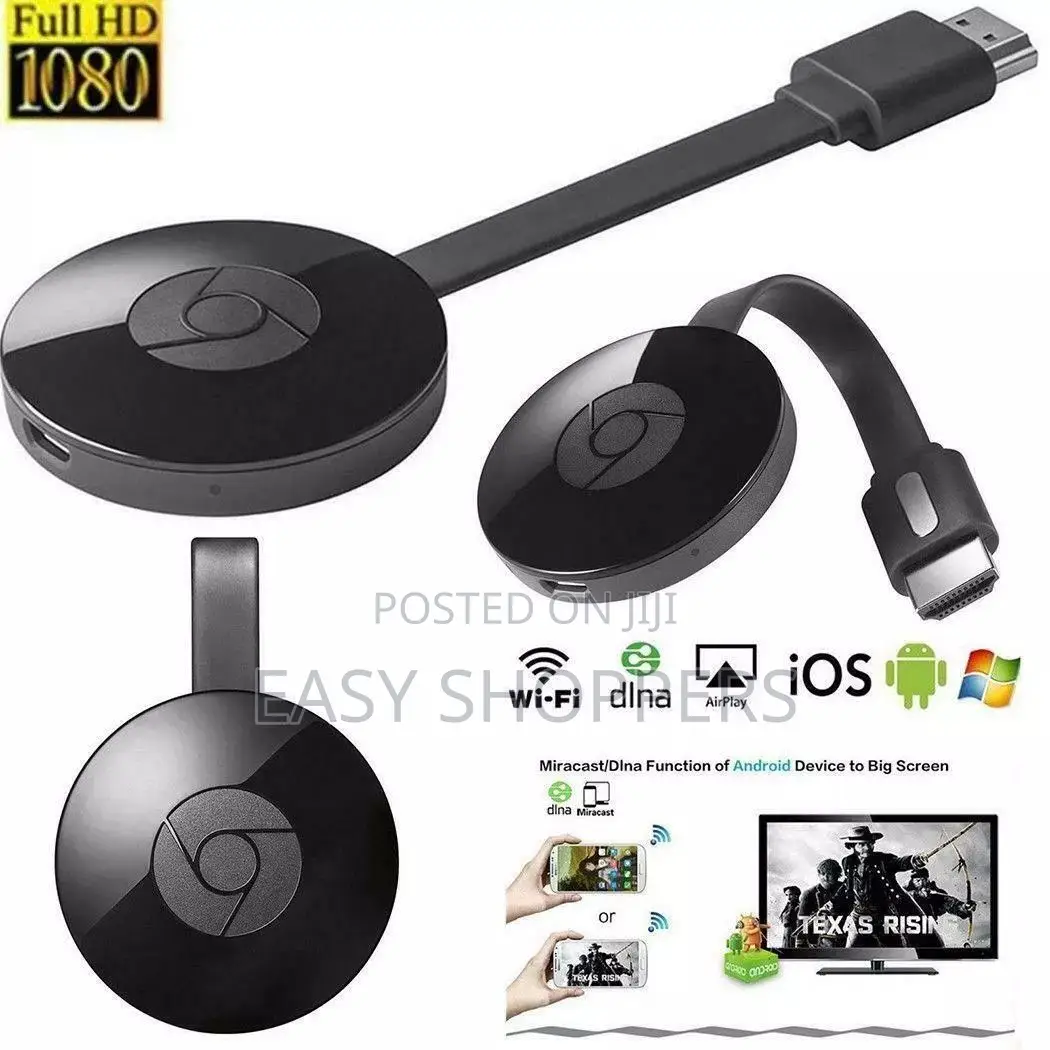 Chrome Cast Tv Streaming Wifi Wireless Dongle