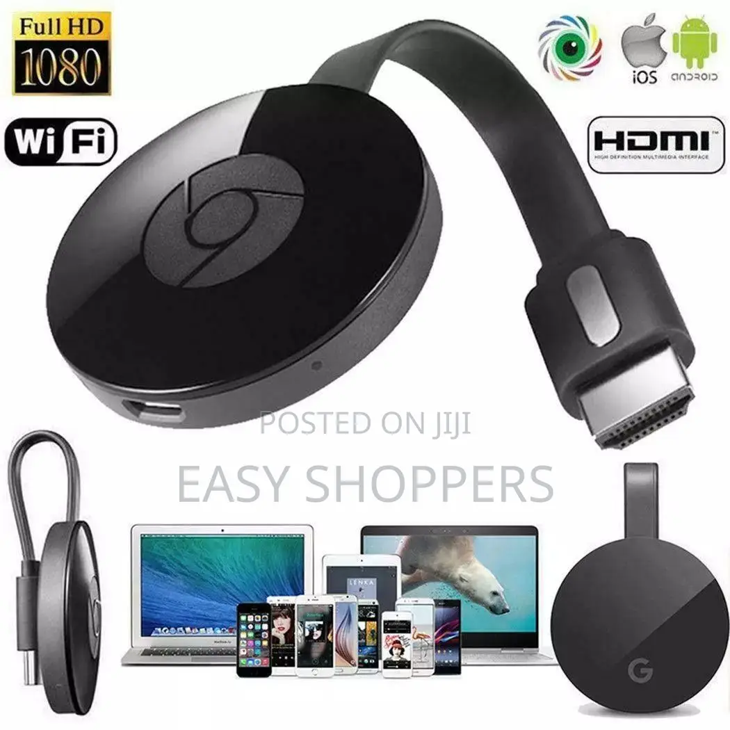 Chrome Cast Tv Streaming Wifi Wireless Dongle