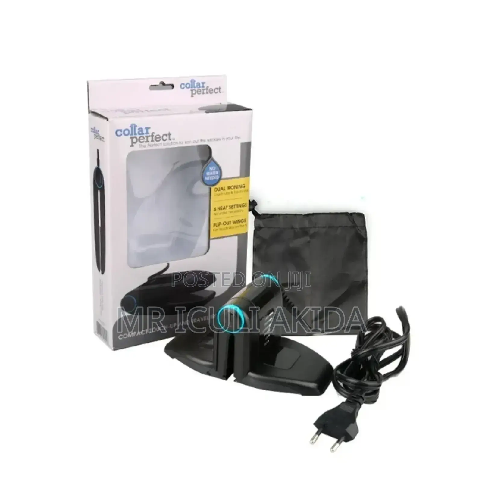 Compact Touch Up Folding Travel Wet/Dry Pressing Iron