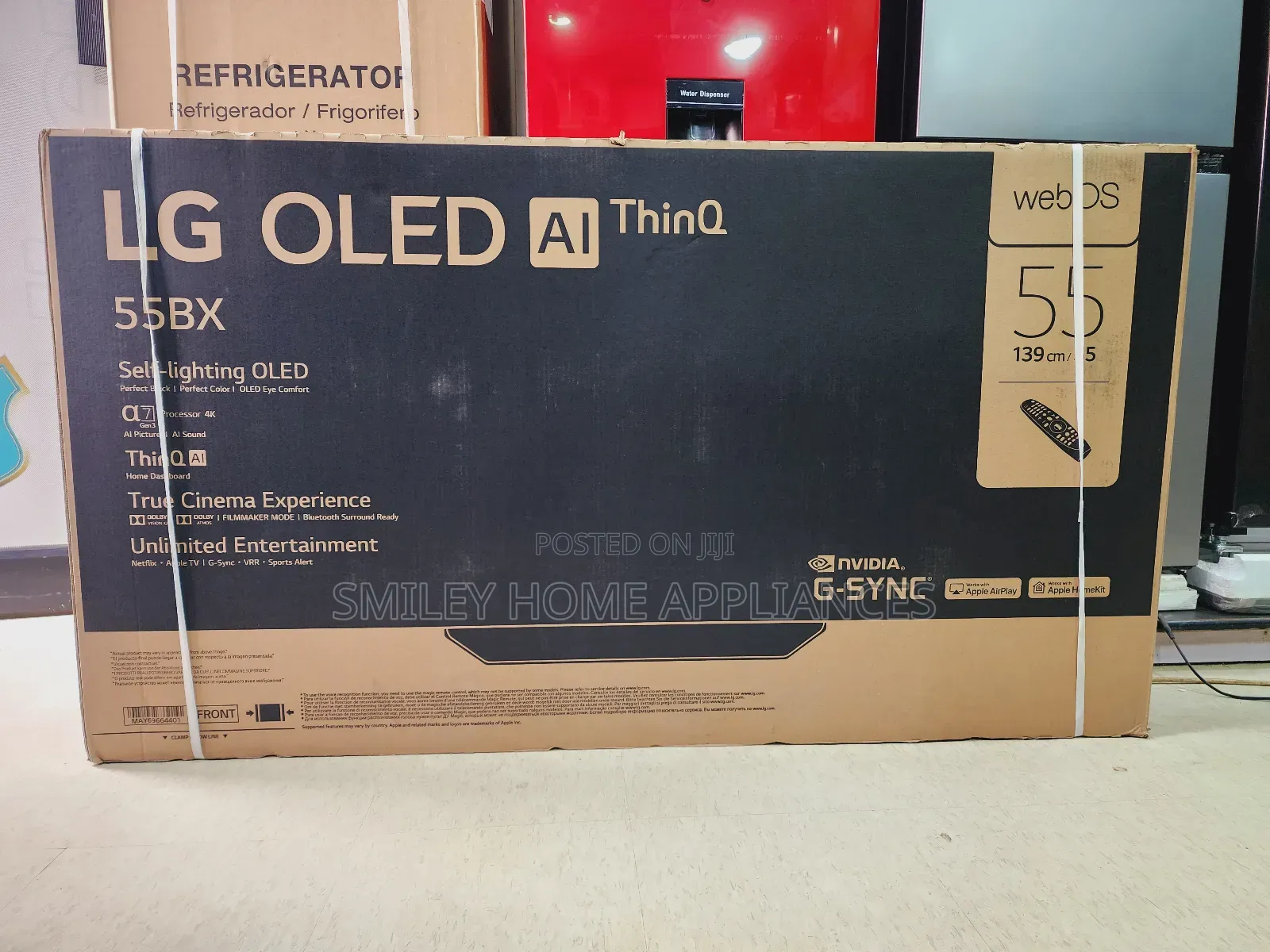 Oled LG 55inches Thinq A1 Bx Smart Tv