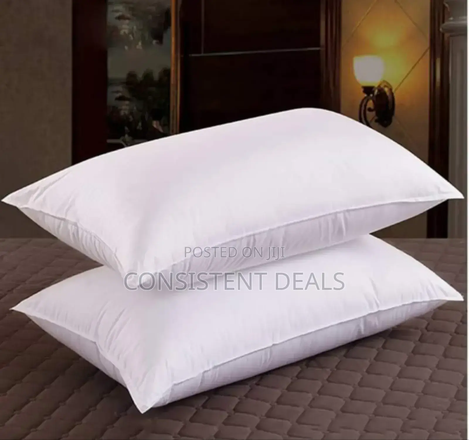 Pair of Fibre Pillows