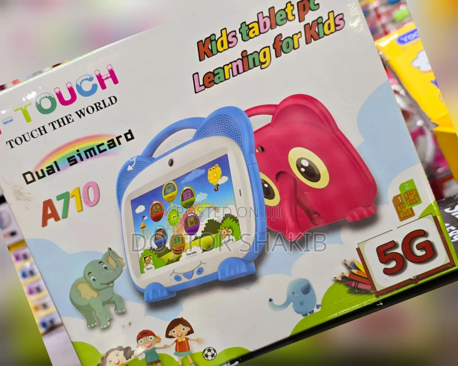 I-Touch Dual SIM Card A710 Kids Tablet