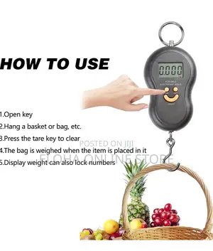 Portable 50kg Travel Digital Scale