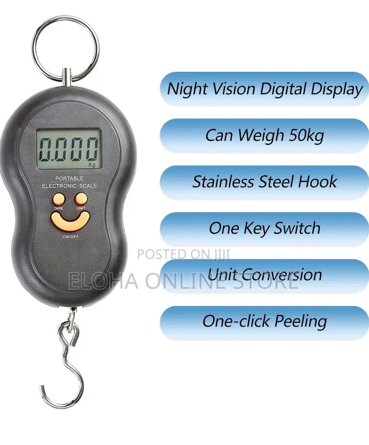 Portable 50kg Travel Digital Scale