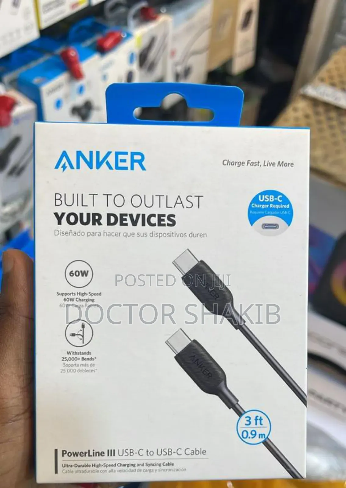 Anker USB-C Charger Cable