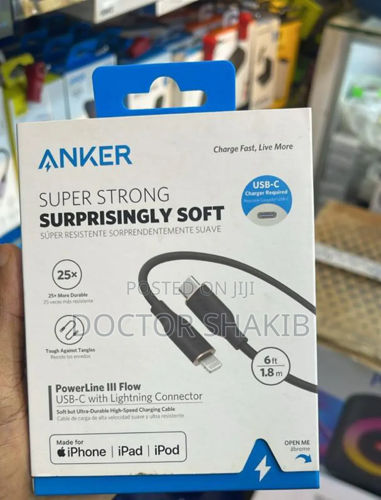 Super Strong Usb-C With Lightning Connector