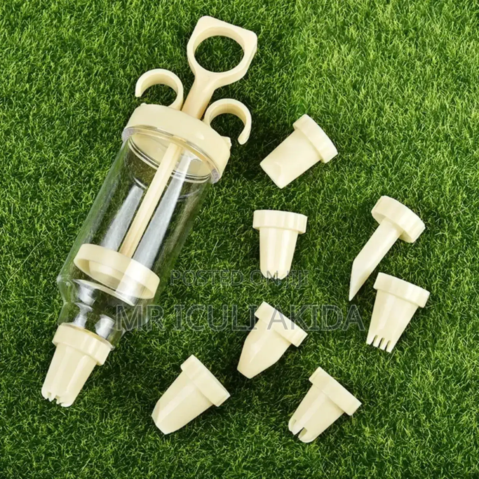 Pastry DIY Cake Decoration Nozzle Reusable Syringe Gun Kit
