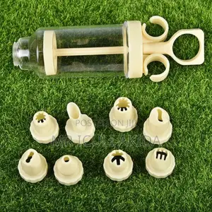 Pastry DIY Cake Decoration Nozzle Reusable Syringe Gun Kit