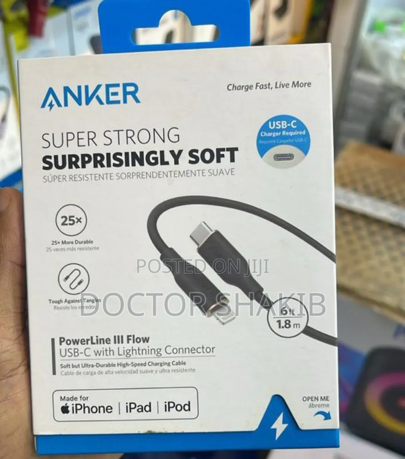 Super Strong Usb-C With Lightning Connector