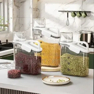 3 Pieces of 2500ml, 1800ml, 1500ml Cereal Containers