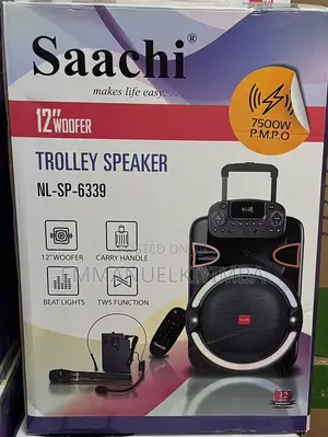 Saachi 12 Inch Rechargeable Speaker