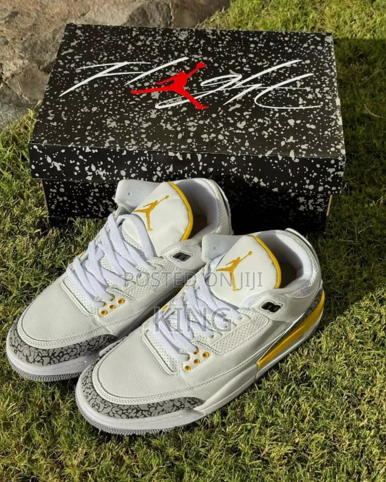 Vogueair Jordan 3 Lazer Orange