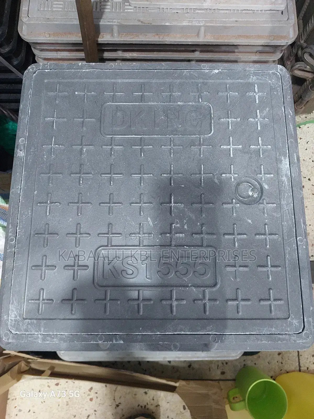 40×40 Plastic Manhole Cover Pedestrian Duty