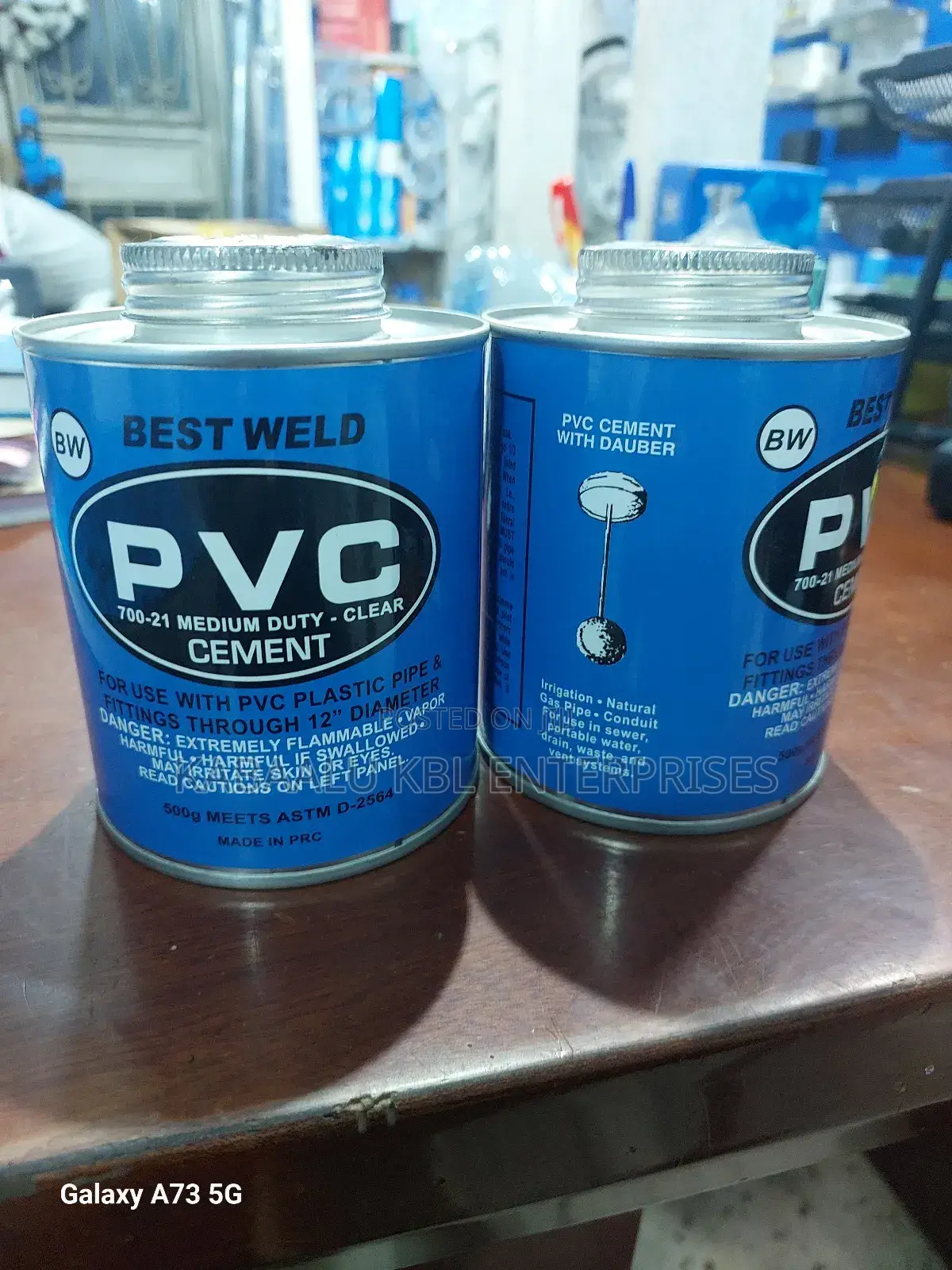 PVC Solvent Cement Big Size(500g)/500mls
