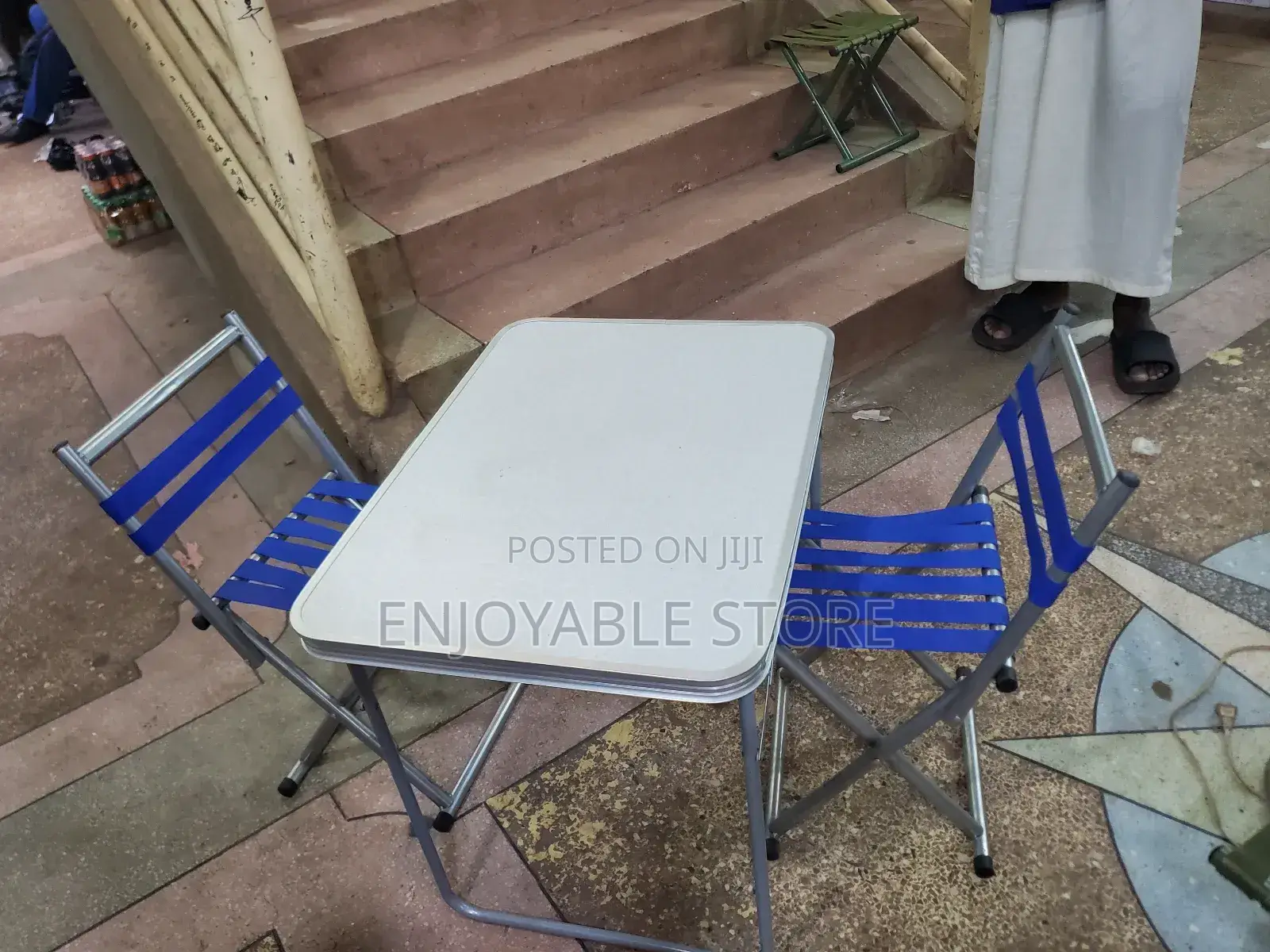 Outdoor Camping Table and 2 Chairs(Foldable)