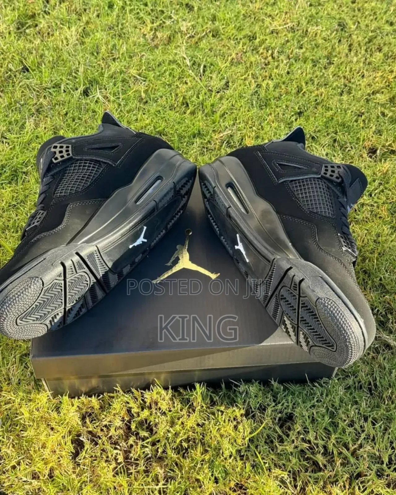 Iconic Jordan 4 Retro Black