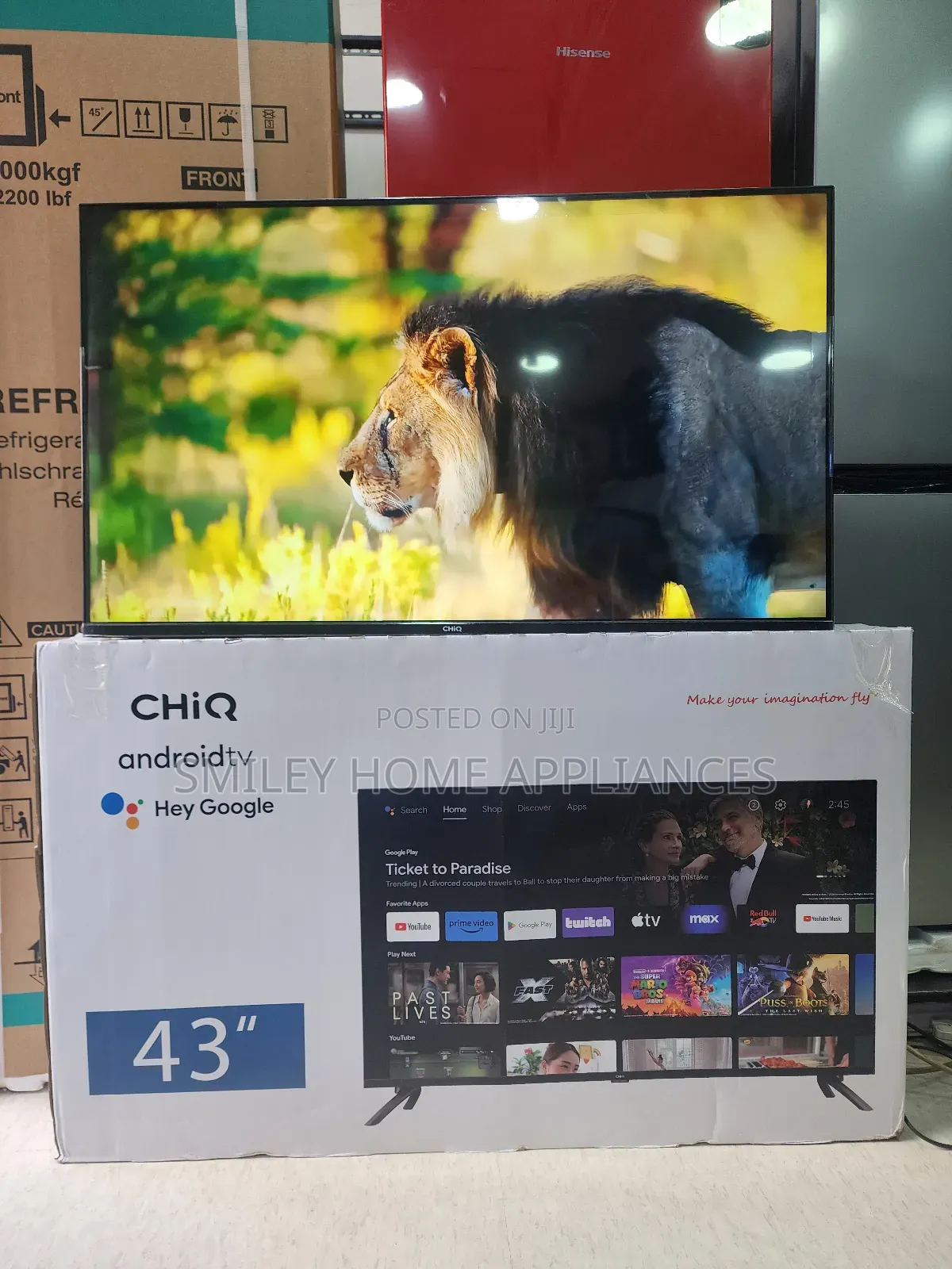 Brand New Chiq 43inches Android
