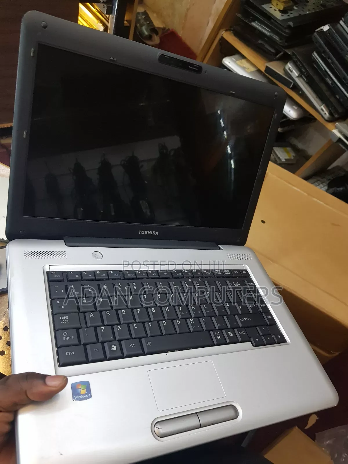 Laptop Toshiba Satellite L450 4GB Intel Core 2 Duo HDD+SSD 250GB