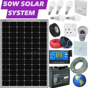 50W Complete Solar System/ Sunshine